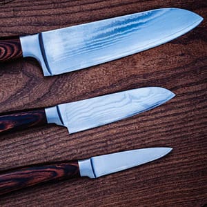 Damascus Kitchen Knife